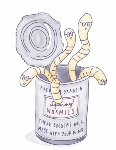 A very cute can of worms